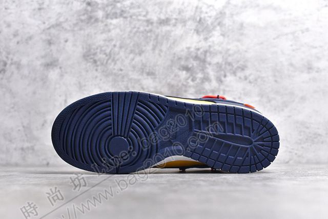 Nike男鞋 耐克新款 Nike Zoom Dunk SB北卡藍 Off-White聯名休閒板鞋 男女同款  hdx13237